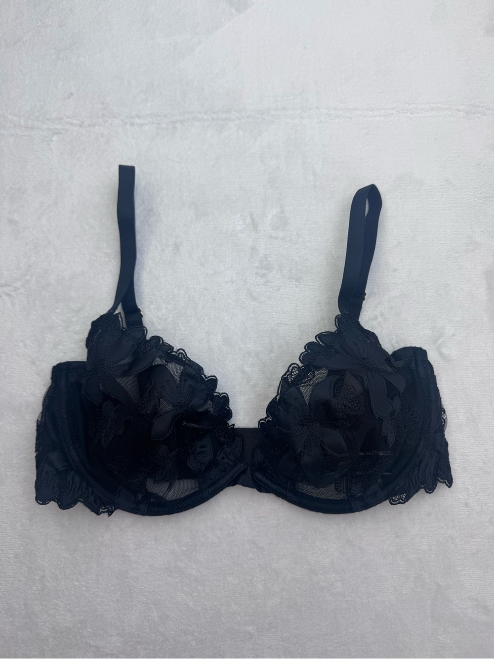 Victoria’s Secret Black Lace Underwire Bra - Women Intimates